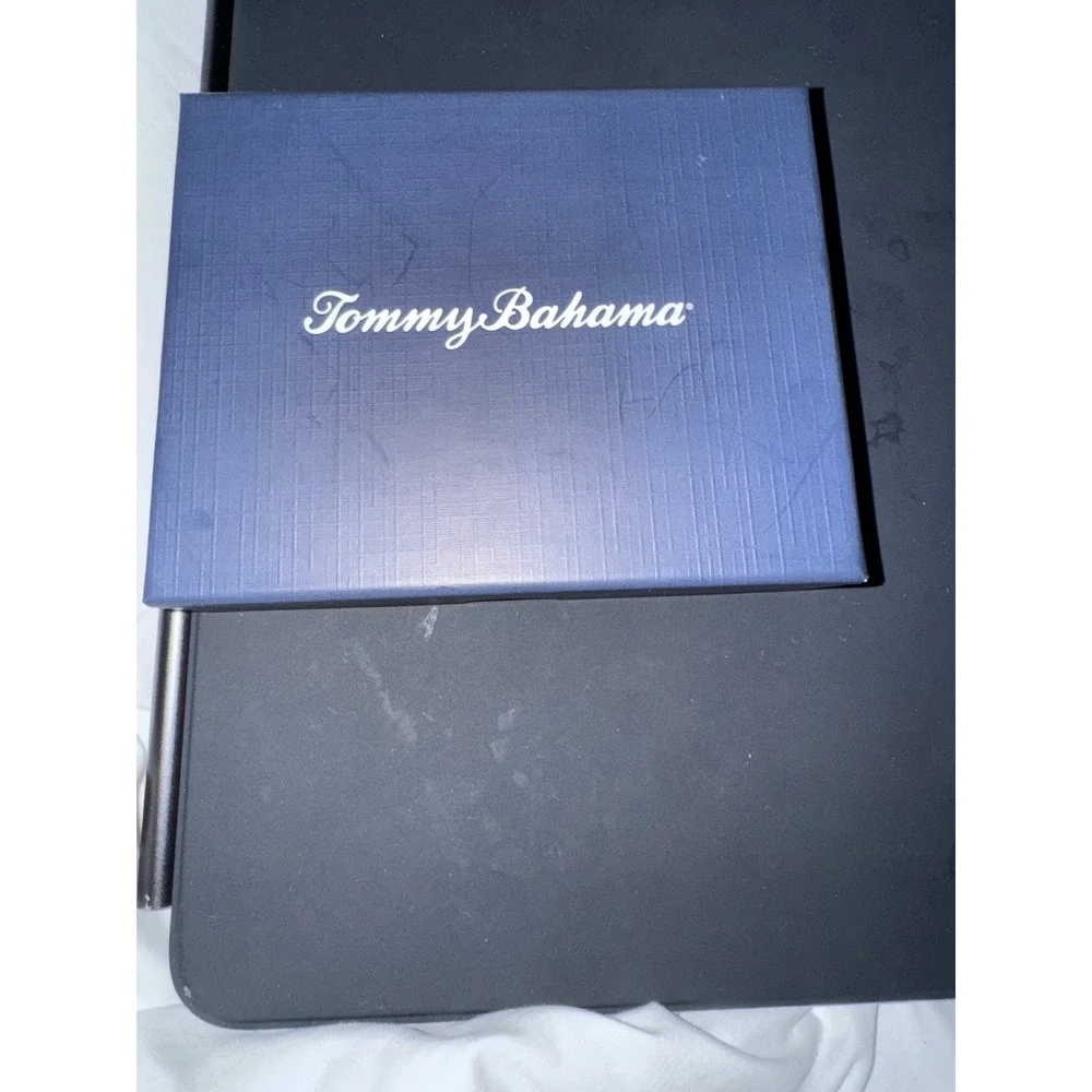 Tommy Bahama Leather Wallet Men's‎ Bifold Tan Nordstrom Box New